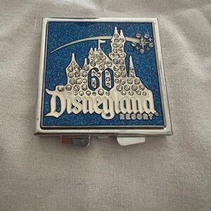 Disneyland 60th Anniv. Diamond Celebration COMPACT MIRROR Jeweled Castle